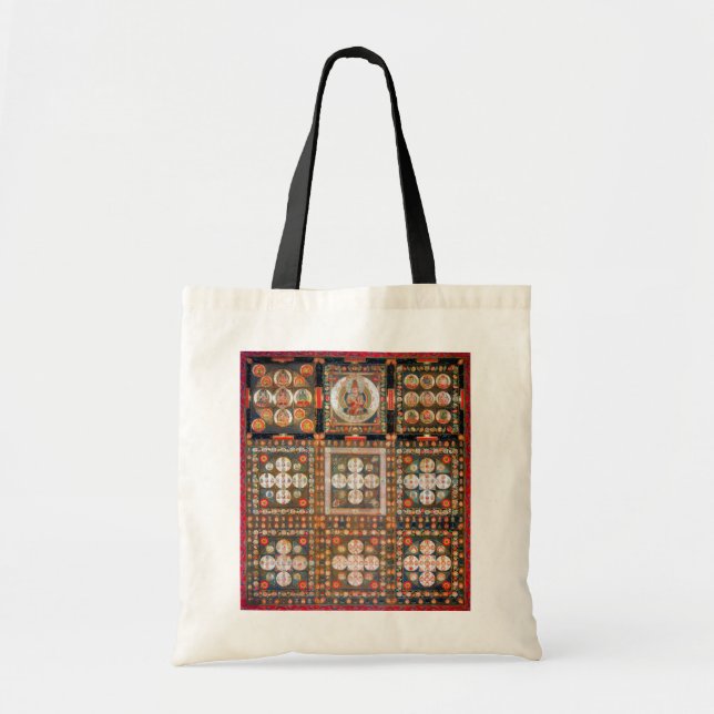 Mandala Cosmic Diagram for Meditation Tote Bag (Front)
