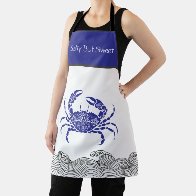 Mandala Crab Apron (Insitu)