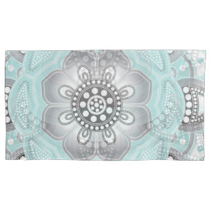 Mandala Creation, all points for one 1 Pillowcase