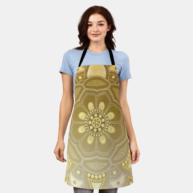 Mandala Creation, all points for one 2 Apron (Worn)