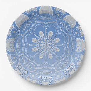 Mandala Creation, all points for one 4 Paper Plate