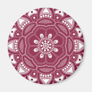 Mandala Creation, all points for one 8 Magnet