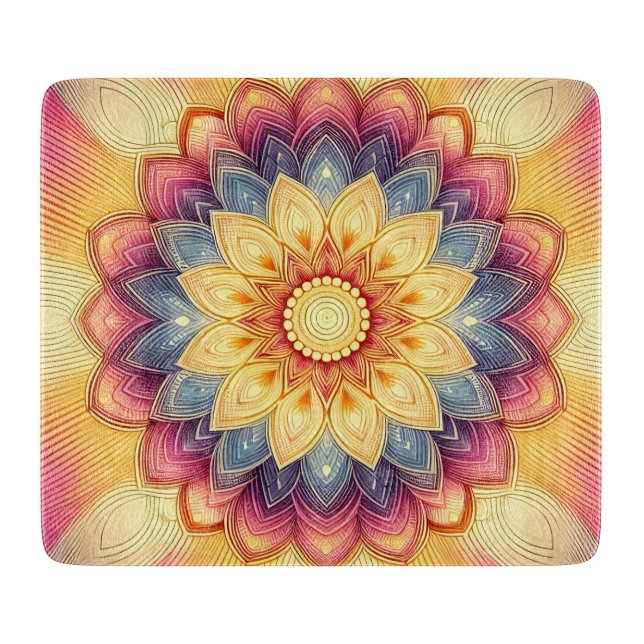 Mandala Cutting Board (Front)