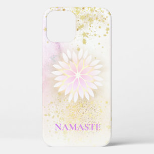 *~* Mandala Dahlia Pastel Lavender Peach AP2  iPhone 12 Case