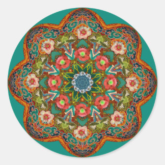 Mandala ~'Daily Focus 6.3.2015 Classic Round Sticker