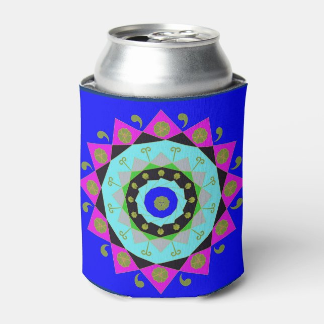 Mandala:Decorative Can Cooler (Can Front)