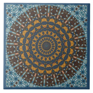 Mandala Decorative Ceramic Tile