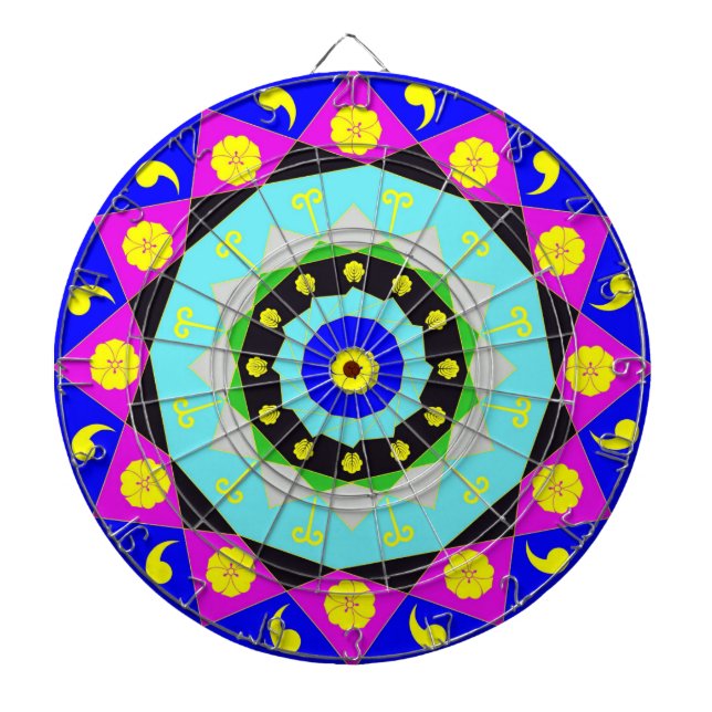 Mandala:Decorative Dartboard (Front)