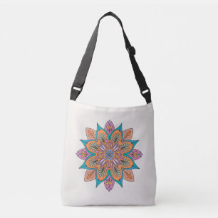 Mandala Decorativo de la India  Crossbody Bag