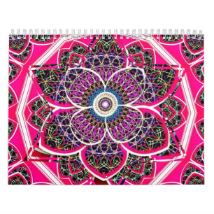 Mandala design calendar