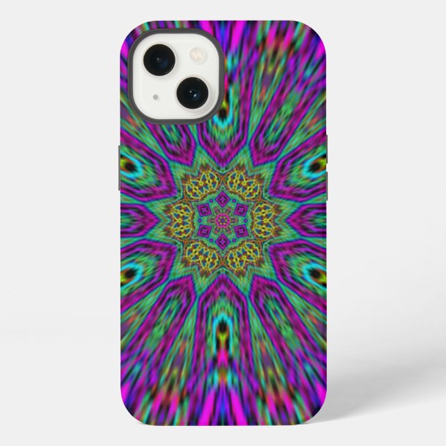  mandala design iPhone case (Back)