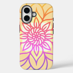 Mandala Design Light colour iPhone 16 Case