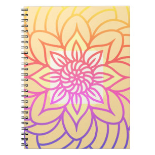 Mandala Design Light colour Notebook