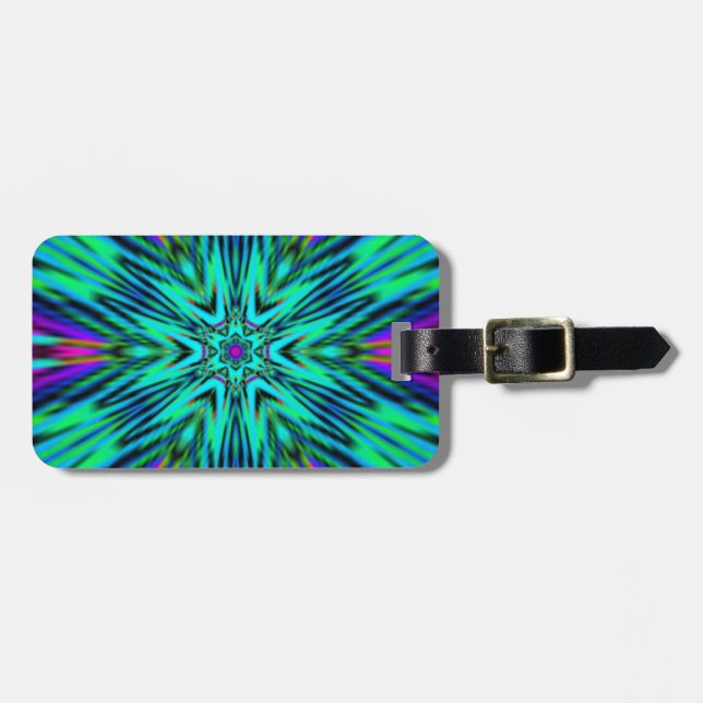  Mandala design Luggage Tag (Front Horizontal)