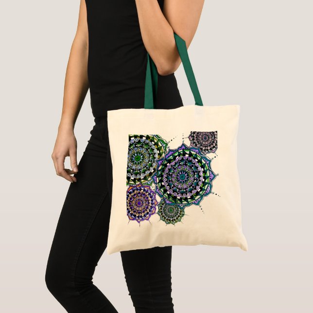 Mandala Design Tote Bag (Front (Product))