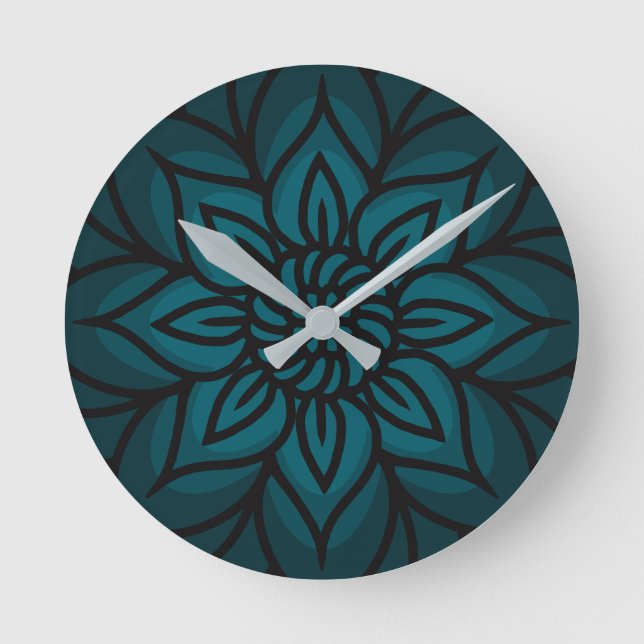 Mandala Design Wall Clock (Front)