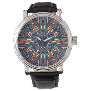 Mandala design watch
