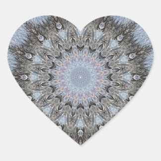Mandala Dreamcatcher Heart Sticker