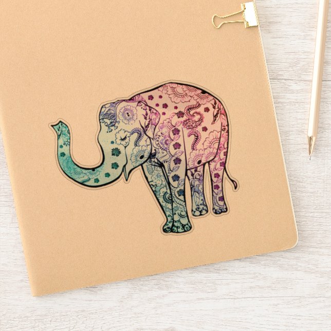 Mandala elephant (Notebook)