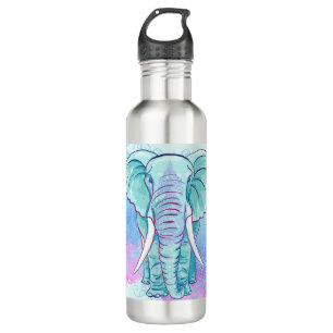 Mandala Elephant Bohemian 710 Ml Water Bottle