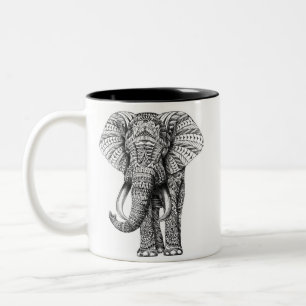 Mandala Elephant Mug