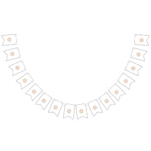 Mandala Flower Art Print   Boho Decor Bunting