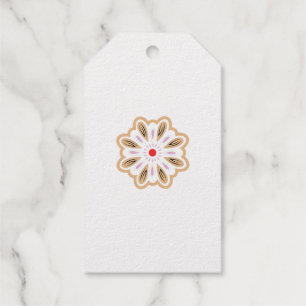 Mandala Flower Art Print   Boho Decor Gift Tags