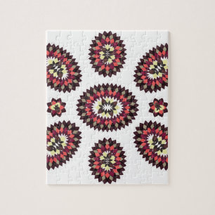 Mandala Flower Pattern Jigsaw Puzzle