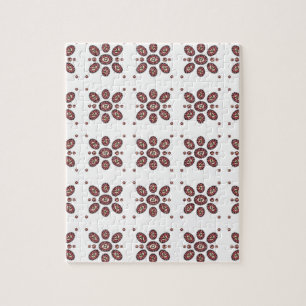 Mandala Flower Pattern Jigsaw Puzzle