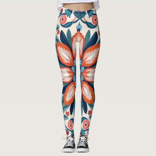 Mandala Flower Pattern Leggings
