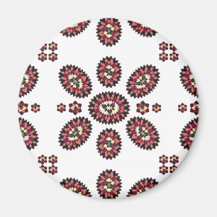 Mandala Flower Pattern Magnet