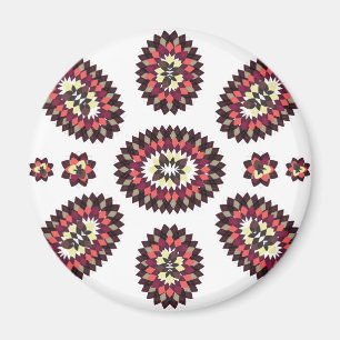 Mandala Flower Pattern Magnet