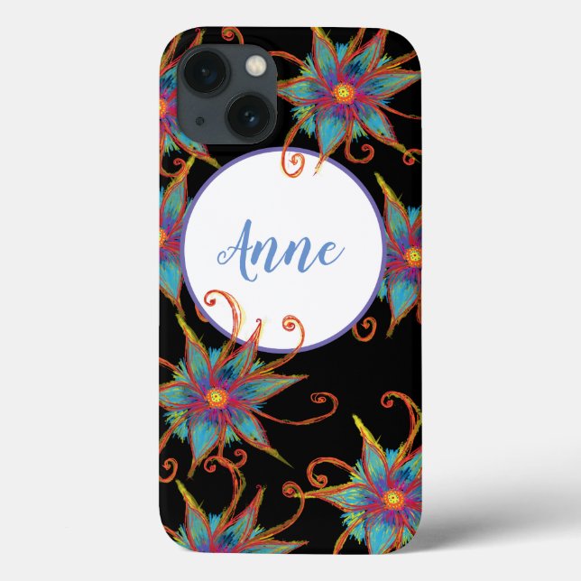 Mandala Flower  Personalised Case-Mate iPhone Case (Back)