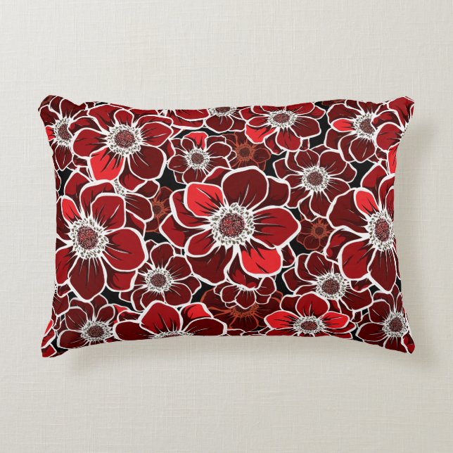 Mandala Flowers 4 Decorative Cushion (Front)