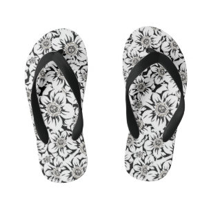Mandala Flowers 6 Kid's Thongs