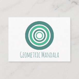 Mandala Geometric Business Card
