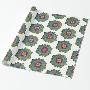 Mandala Glossy Wrapping Paper