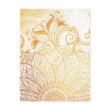 Mandala - Golden brush