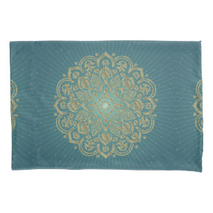MANDALA Golden Rosette - Pillowcase