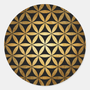 Mandala Golden sticker