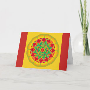 Mandala Greeting Card