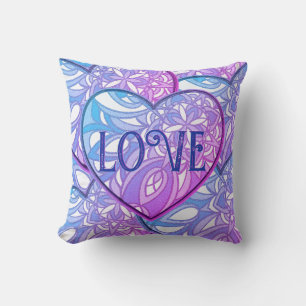 Mandala Heart LOVE Cushion