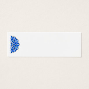 Mandala in blue Profile Card