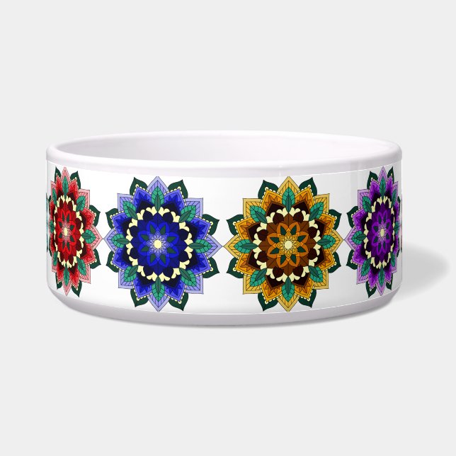 Mandala in various colours (Front)