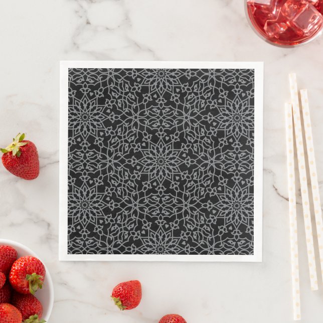 Mandala Inspiration 4 Napkin (Insitu)