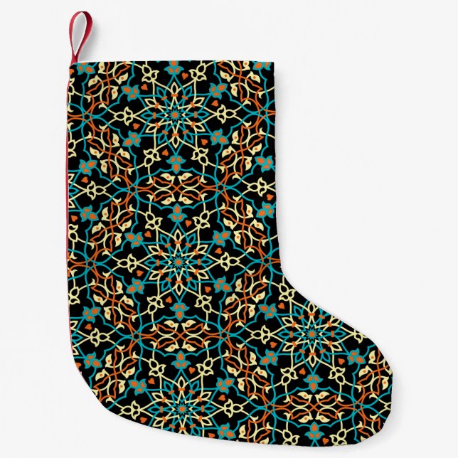 Mandala Inspiration 6 Small Christmas Stocking (Front)