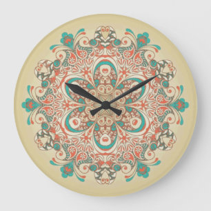 Mandala Kaleidoscope - Wallclock