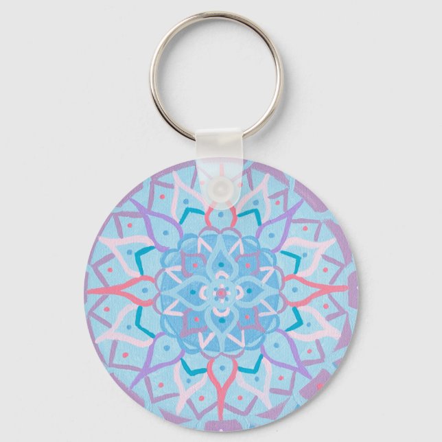 Mandala Key Chain (Front)