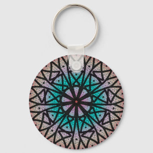Mandala Key Ring