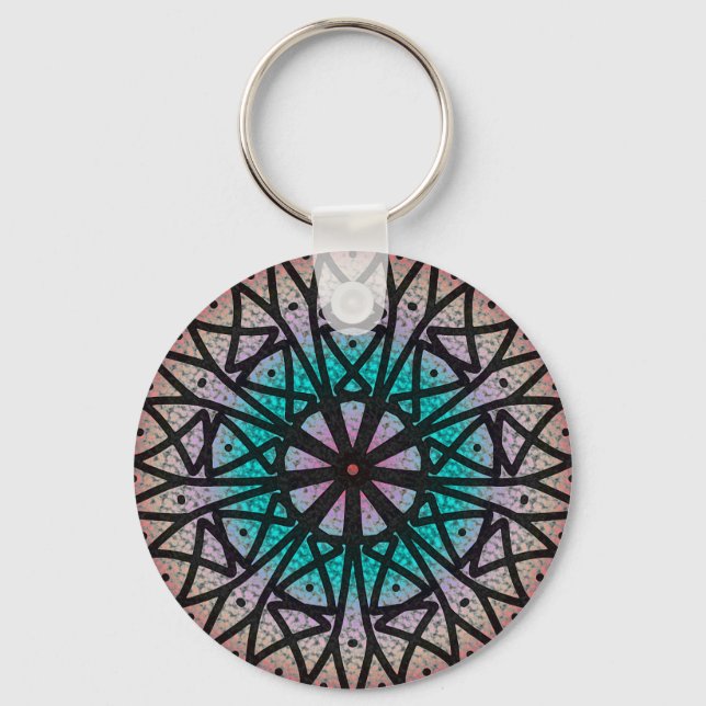 Mandala Key Ring (Front)